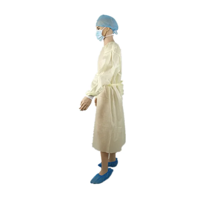 
Disposable Surgery Gown/PP coat /Nonwoven Lab Gown 