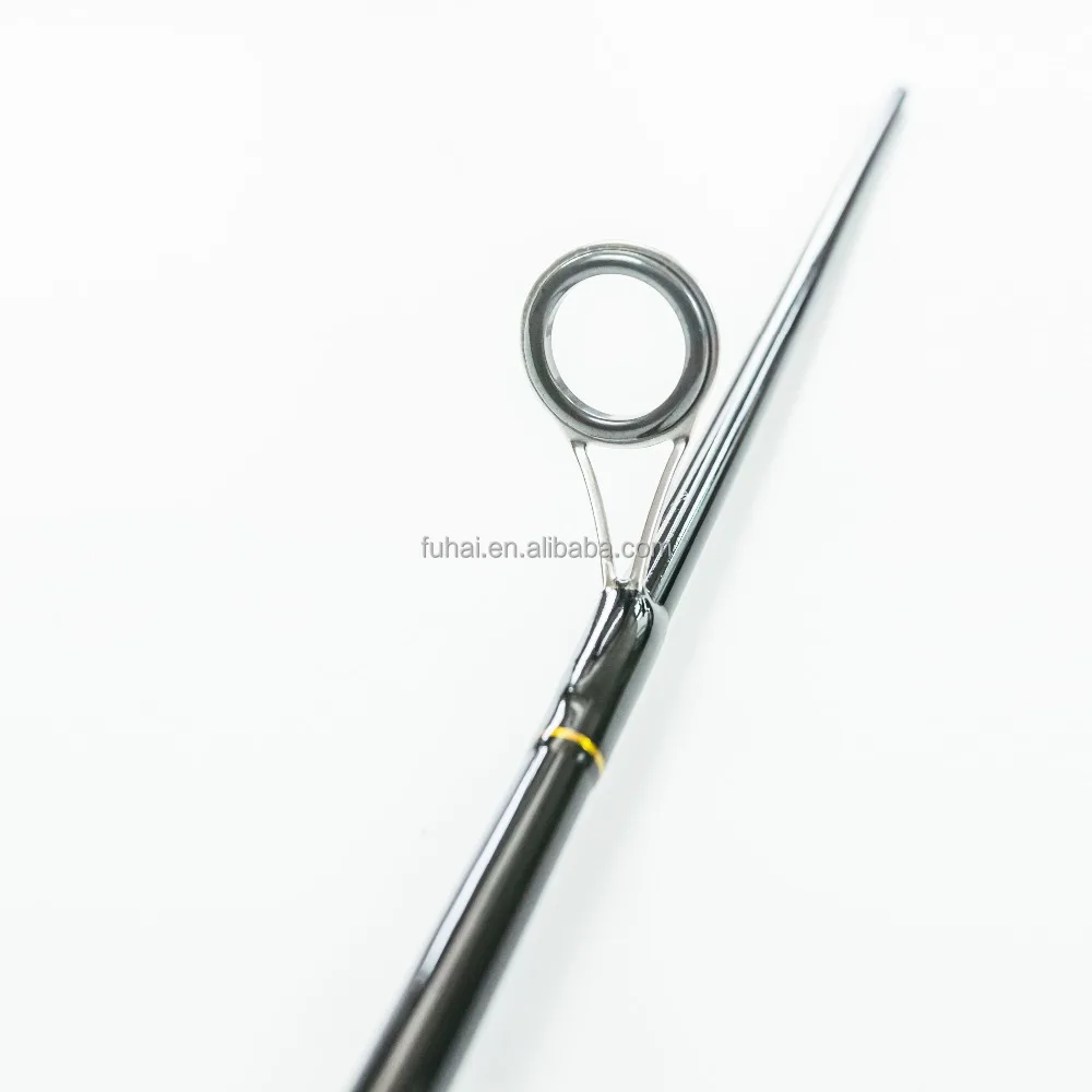 Simple Black Color High Carbon Content Lure Spinning Fishing Rod