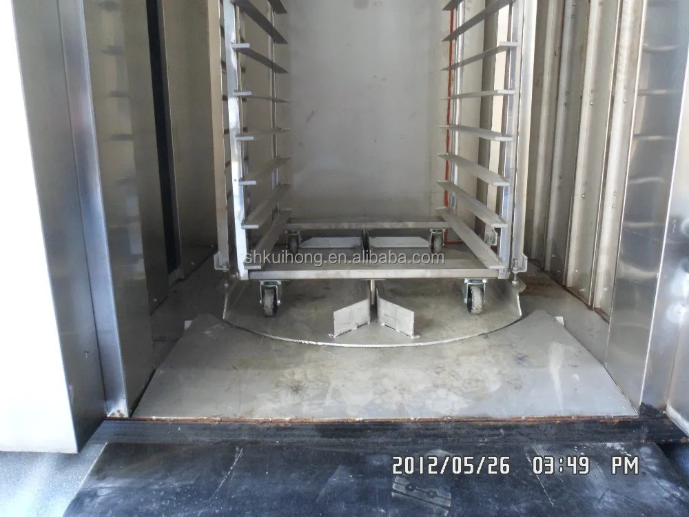 Stainless steel industrial 32 trays cake rotary oven price of hot air oven for hot sale