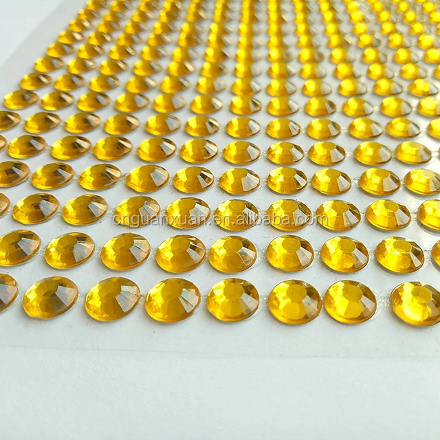 315 pcs diy crystal gem jewelry sticker adhesive rhinestone sheets