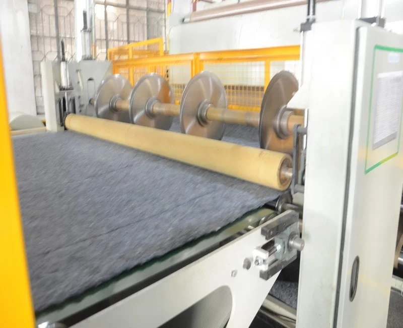 Recycled cotton textile  mattress felt needle felting machine