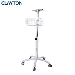 Wholesale Hospital Medical Moving Rolling Stand Trolley Cart With Casters For Mindray
