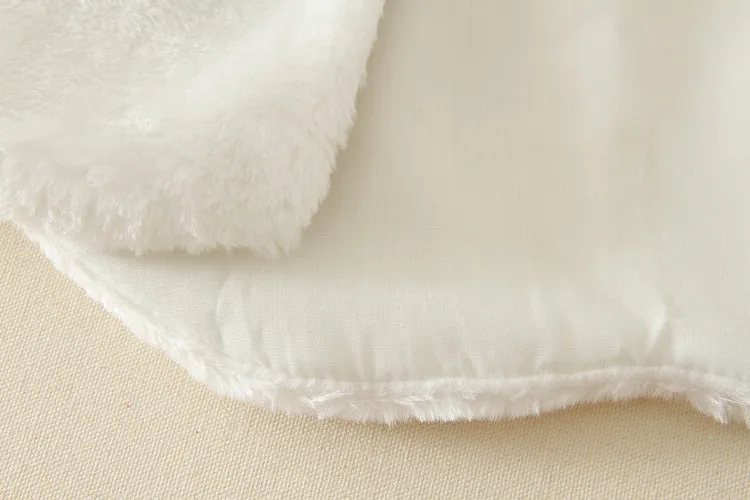 wholesale girls faux fur coat for kids jacket autumn and winter kids cloak girls outerwear Cloak