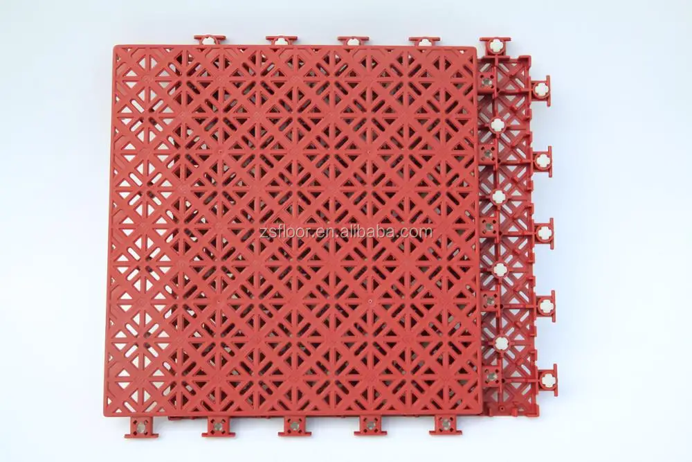 China portable outdoor interlocking outdoor basketball court surface