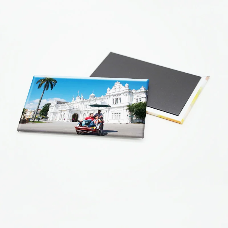 Factory Made Promotional Tin Plate Magnet Funny Metal Fridge Magnet for Home Decor