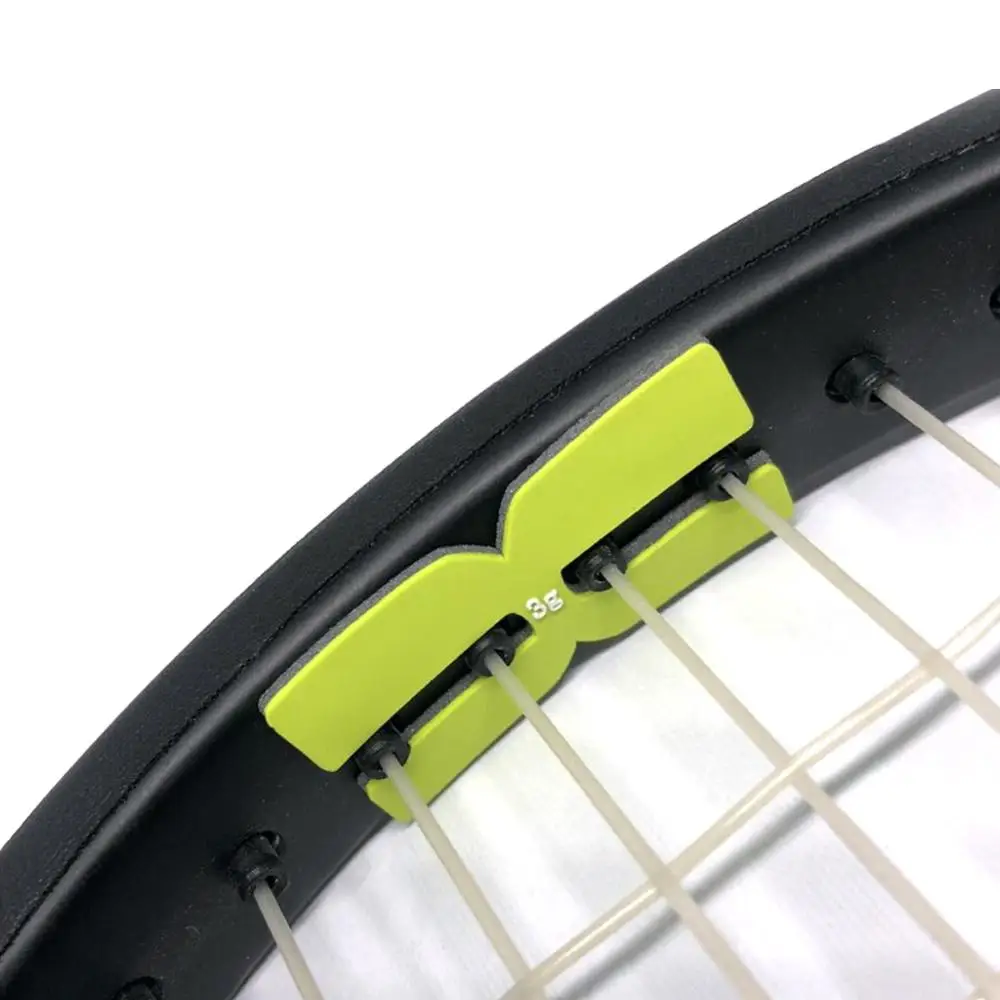 Glople Tennis Racket Weight and Balance Strips , Balancer Type H 3g Silicone for Tennis Racket Balance Bar 6pcs/card