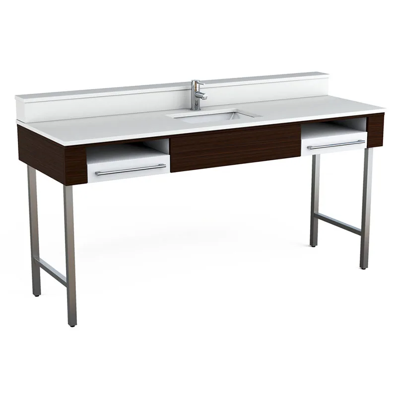 
Hot sale Hampton inn hotel New bathroom wooden furniture hotel bathroom furniture set 