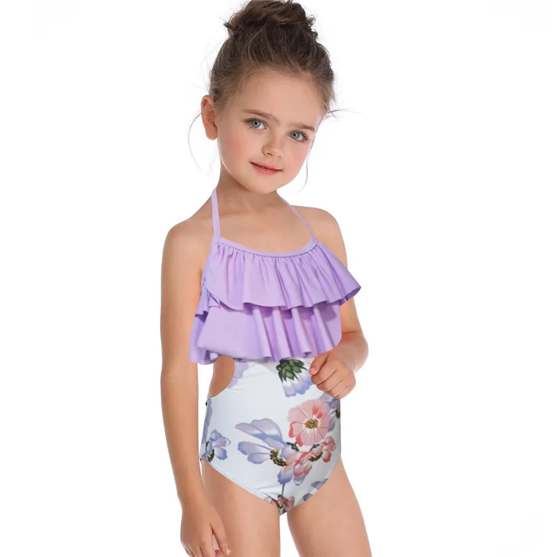 Wholesale One Piece Baby Cover Ups Custom Swimwear For Girl