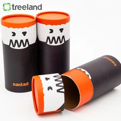 Factory Direct Sale Cylinder Paper Jar Food Safe Candy Package