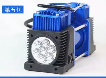 double cylinder car air pumpPortable Electric Mini 12V Car Air Compressor Pump Tyre Tire
