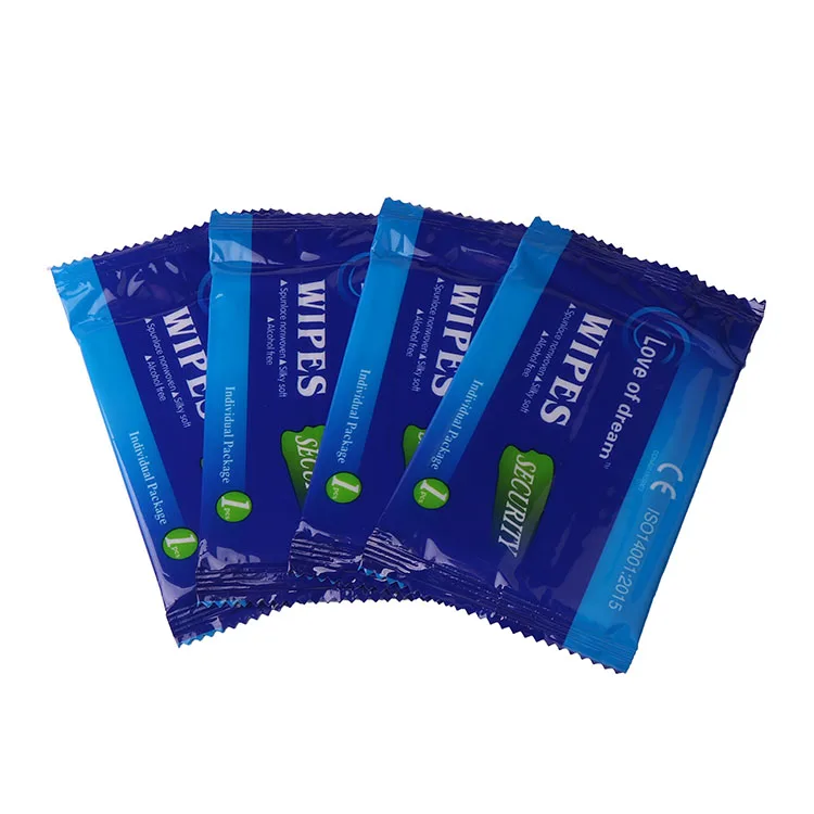 Wholesale single wet wipes restaurant cleaning wet wipes