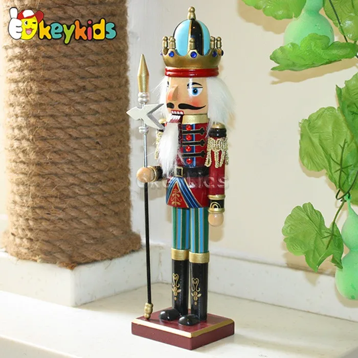 10 Best handmade wooden the nutcracker for Christmas decoration W02A085-S