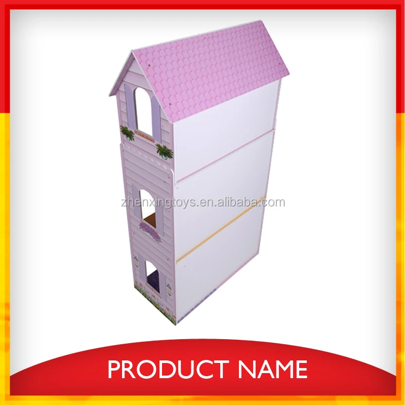 DIY wooden doll house for children