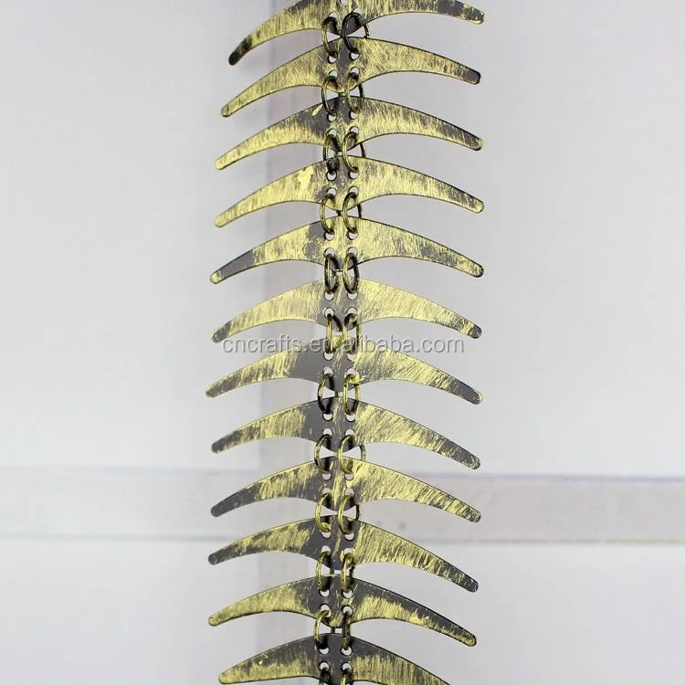 Кости рыбы чугунные колокольчики продано металл Великолепный звук произведения дикой природы