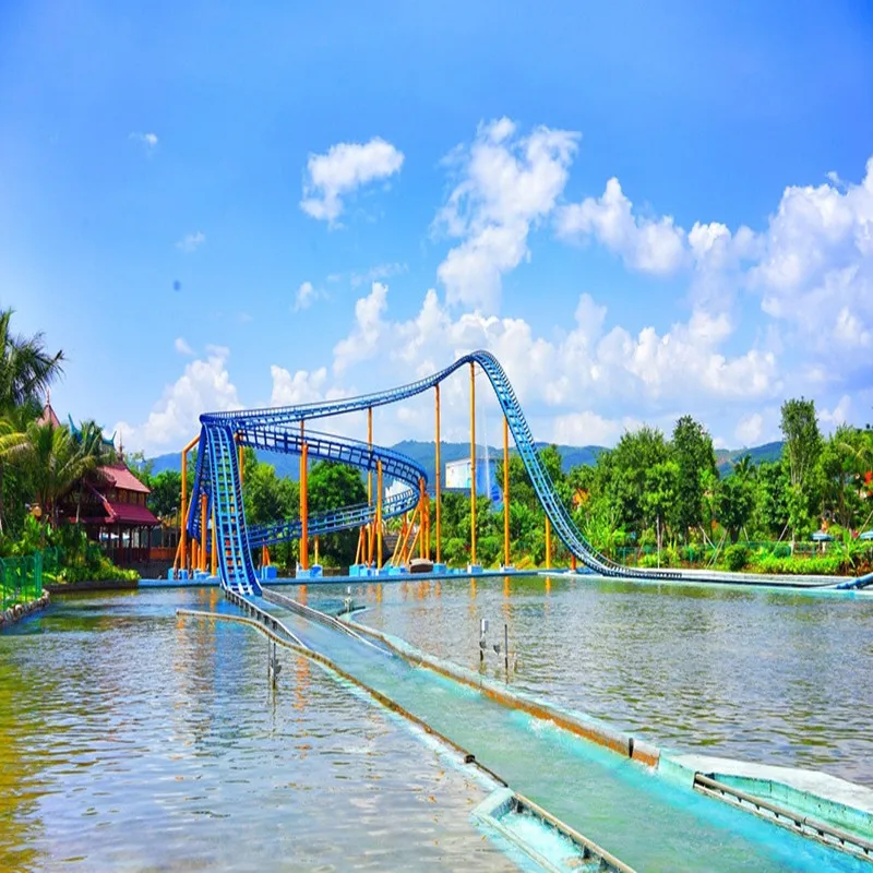 China direct manufacturing water park rides flume ride for sale