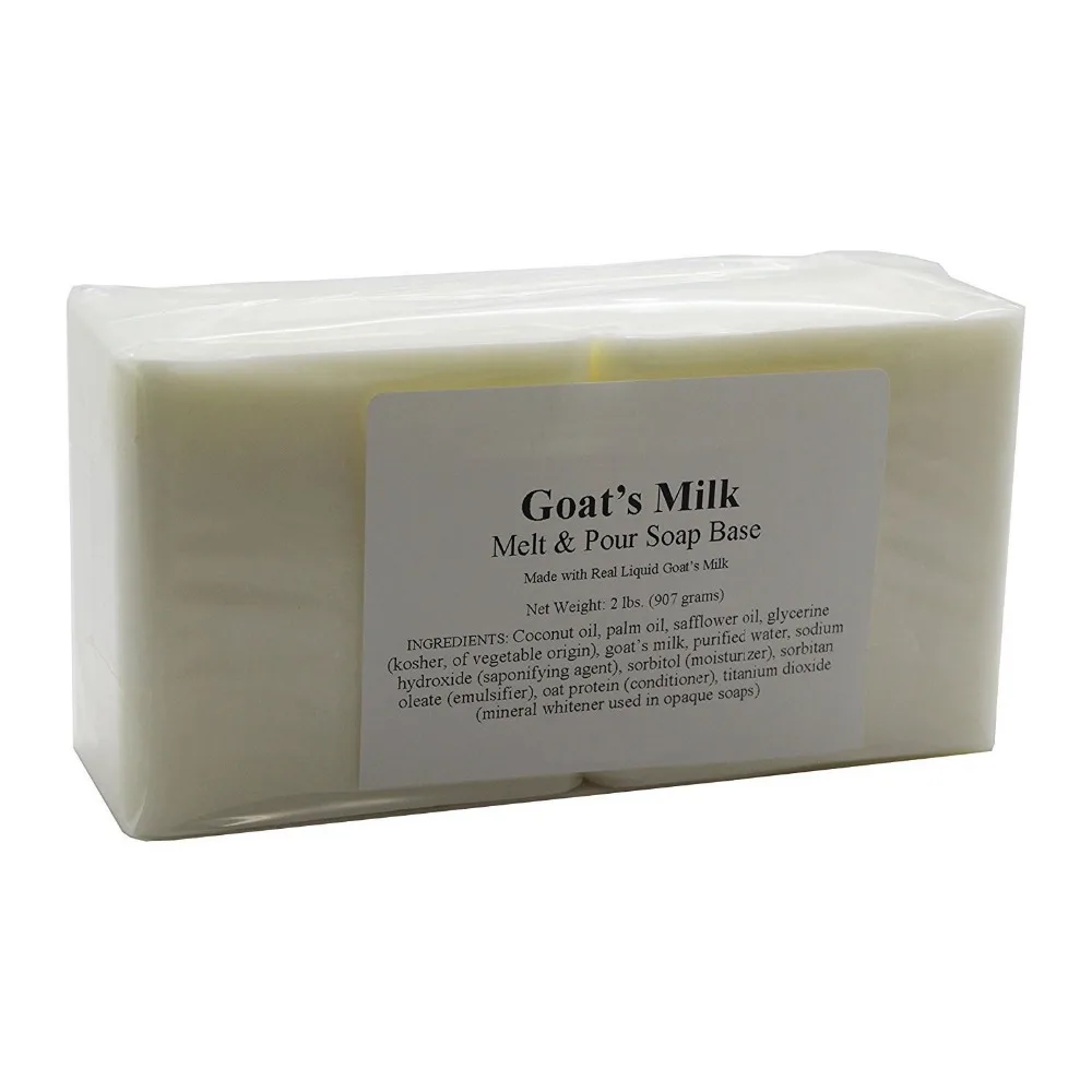 
Organic 2Lb Melt And Pour Moisten Ingredient Goat Milk Soap Base For Skin Care 