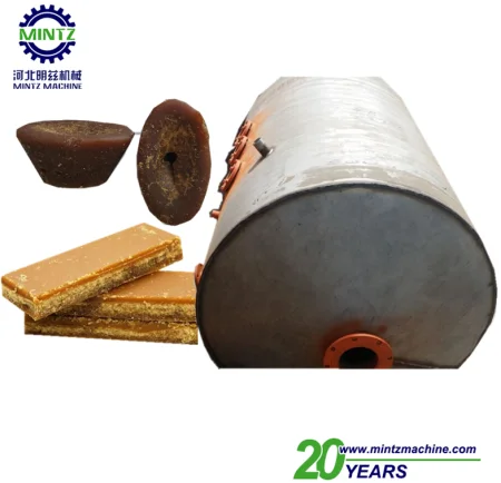 
sugar syrup jaggery gur slab making machine from factory 