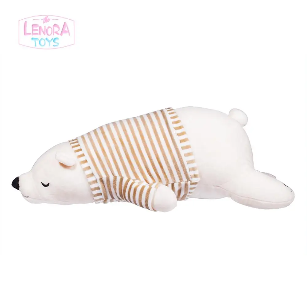 Rabbit Plush Toy Cushion Kawaii Bunny Baby Pillow Bed Room Decor Kids Soft Doll Animal Personality Branded Polar Bear Pillows