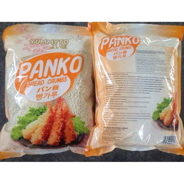 
Dried White Color Panko Bread Crumbs 10kg Packing 
