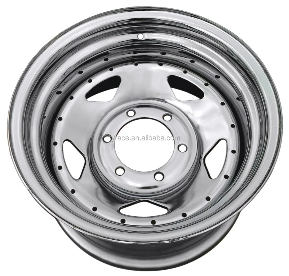 
sunraysia spoke wheel 15x8 steel wheel rims 4x4 rims for prado 