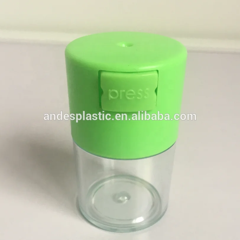 
cheap new style 0.06L mini plastic pills airtight canister 