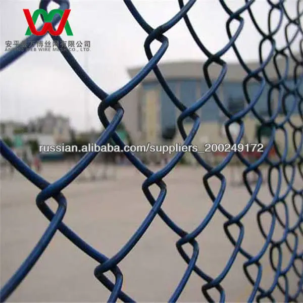 Chain-link mesh and metal woven mesh