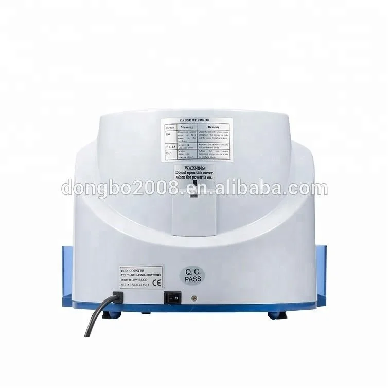 
Coin counter sorter DB350 automatic high quality coin counting machine 