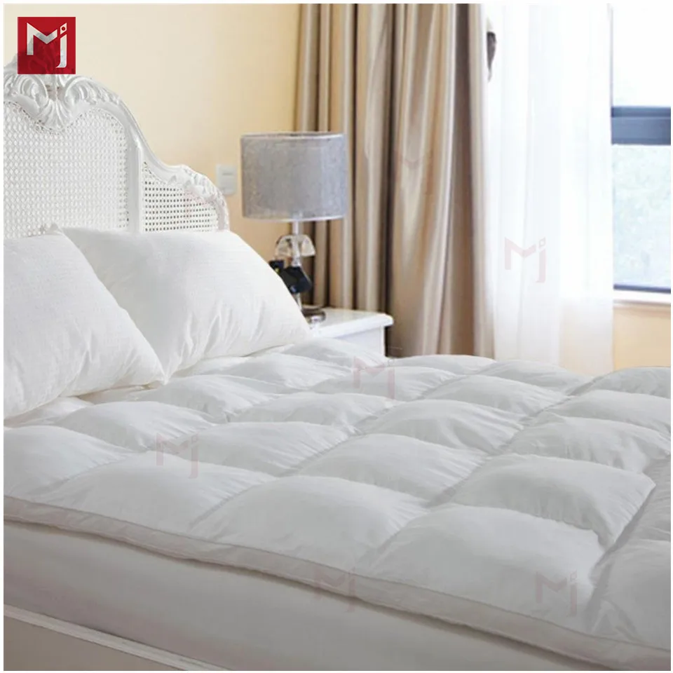 
Luxury Pillowtop Down Alternative Mattress Topper Hypoallergenic Ultra Plush 2