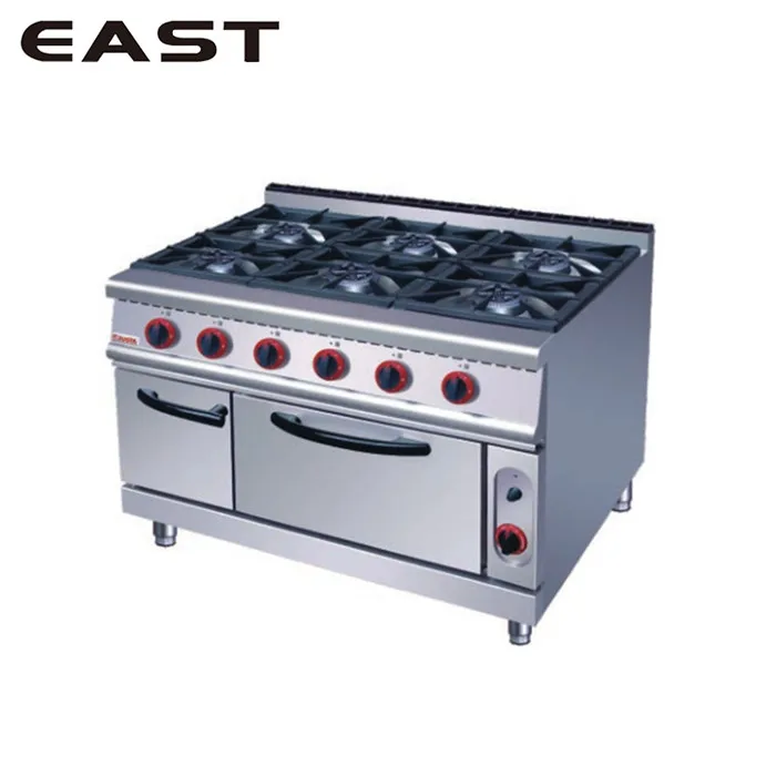 
Commercial 6 Burner Gas Range/Hydrogen Gas Stove/Cassette Gas Stove 