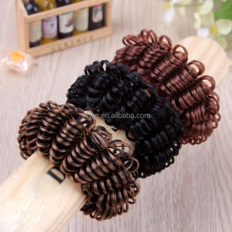Stylish Fashion Hairpiece Hair Bun Maker Ring Donut