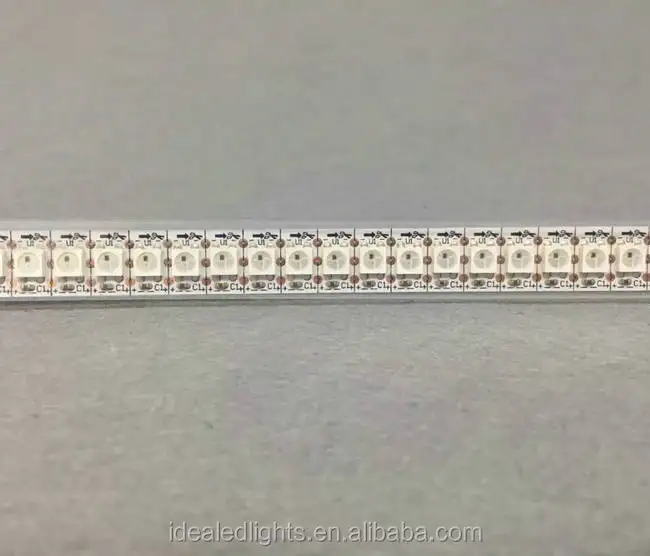
Addressable waterproof 5V WS2812 144leds per meter LED flexible strip light 