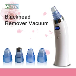 Vesta Factory Price Blackhead Remover Vacuum Pore Cleaner Facial Microdermabrasion Hot Sale