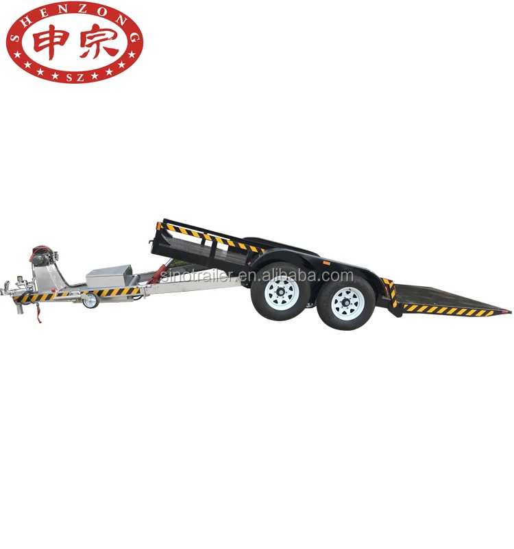 ATM 3.5T Car Trailer of Inner Deck Length 4880mm * Width 2000mm Tilt Design