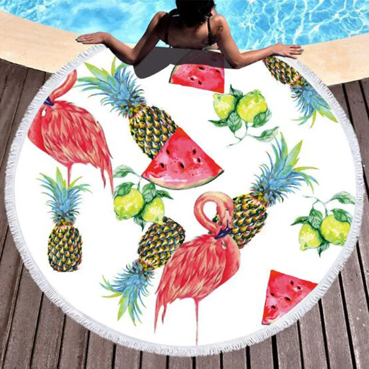 Cheap Embroidered Personalized Animal Print Beach Towel Canada