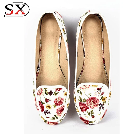 Cheap Women Shoes Wholesale Fold Latest Design Roll Ballet Flats Wedding
