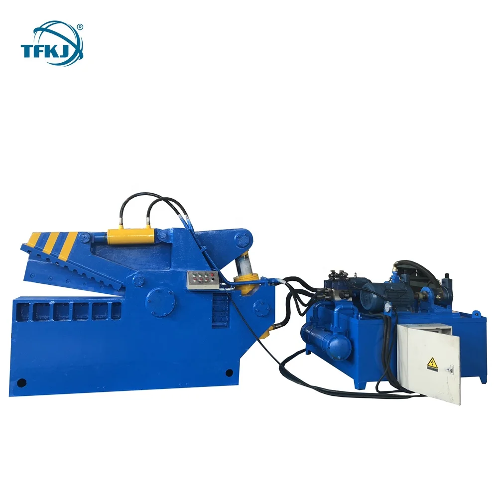 
Alligator Type Hydraulic Scrap Metal Rebar Shear And Cutting Machine 