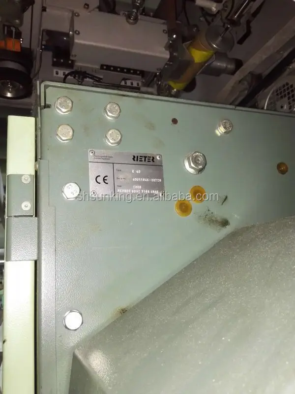 Used open end Rieter R40 OE textile machine