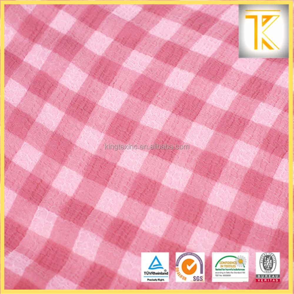 
2019 wholesale high price quality sparkle paris heavy chiffon fabric Pink square fabrics 