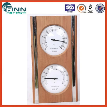 Дешевой цене деревянные сауны термометр и гигрометр горячей воды термометр