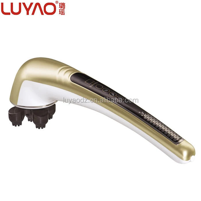 Новое поступление электрический беспроводной вибрационный перкуссионный инфракрасный ручной массажер для спины