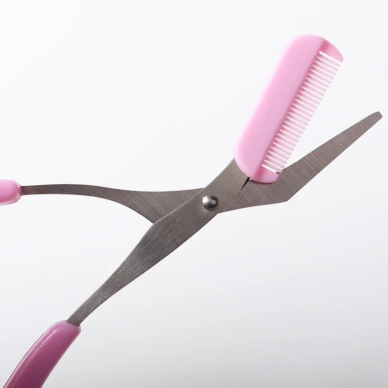 New style Eyebrow Scissors with comb beauty scissors