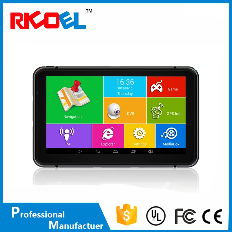 Новый 7 дюймов Android 4.4.2 gps навигации Автомобильный ВИДЕОРЕГИСТРАТОР