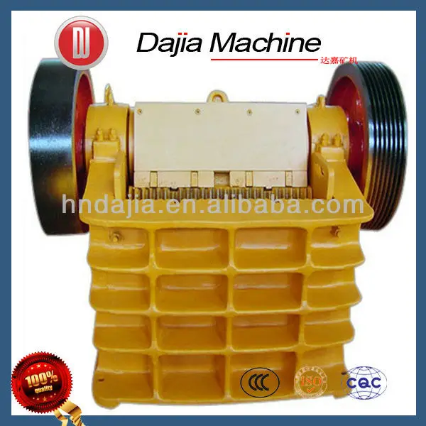 Час производства 200 тонн PEF900*1200щековая дробилка Простая конструкция, надёжная работа, низкий расход на эксплуатации.