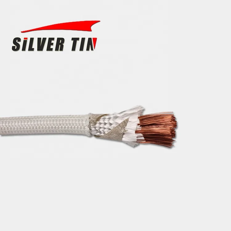 GN500 Ultra High Temperature Heater Wire 14AWG Mica fiberglass braided wire and cable