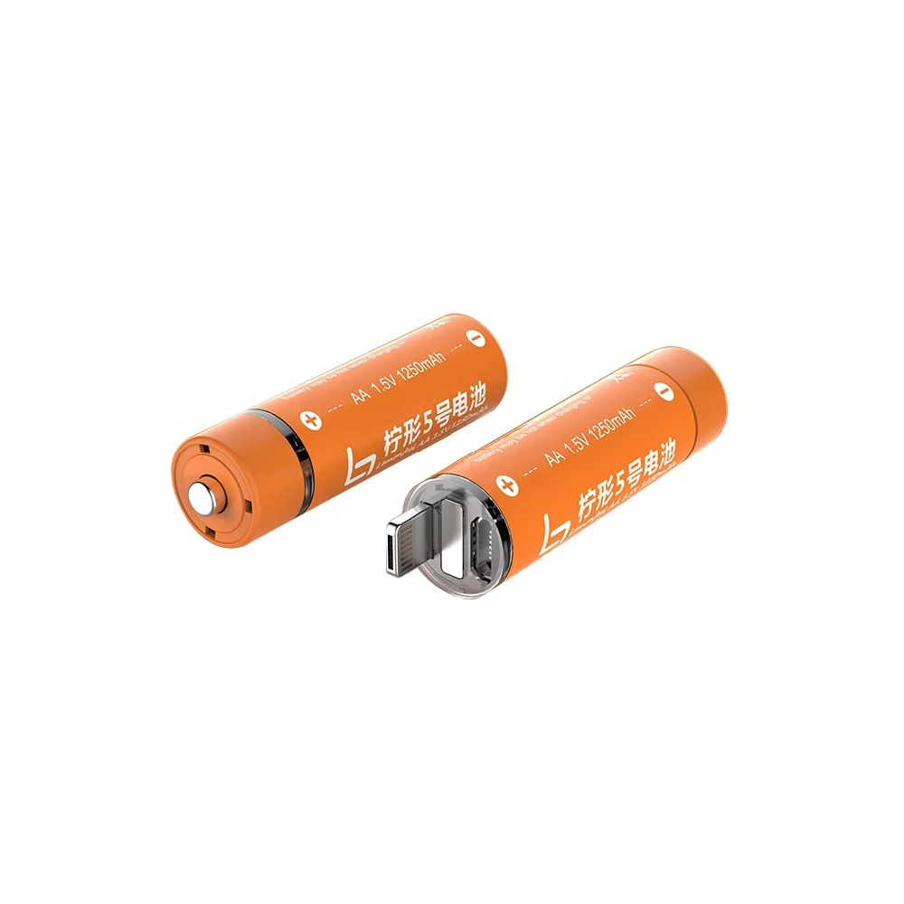 Новинка 2019 тонкий беспроводной Перезаряжаемый Аккумулятор AA AAA мобильный мини-аккумулятор