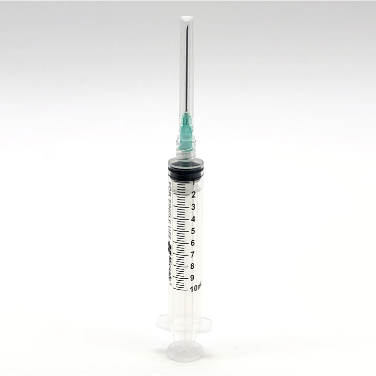 
Одноразовый шприц Luer с иглой, 10 мл 