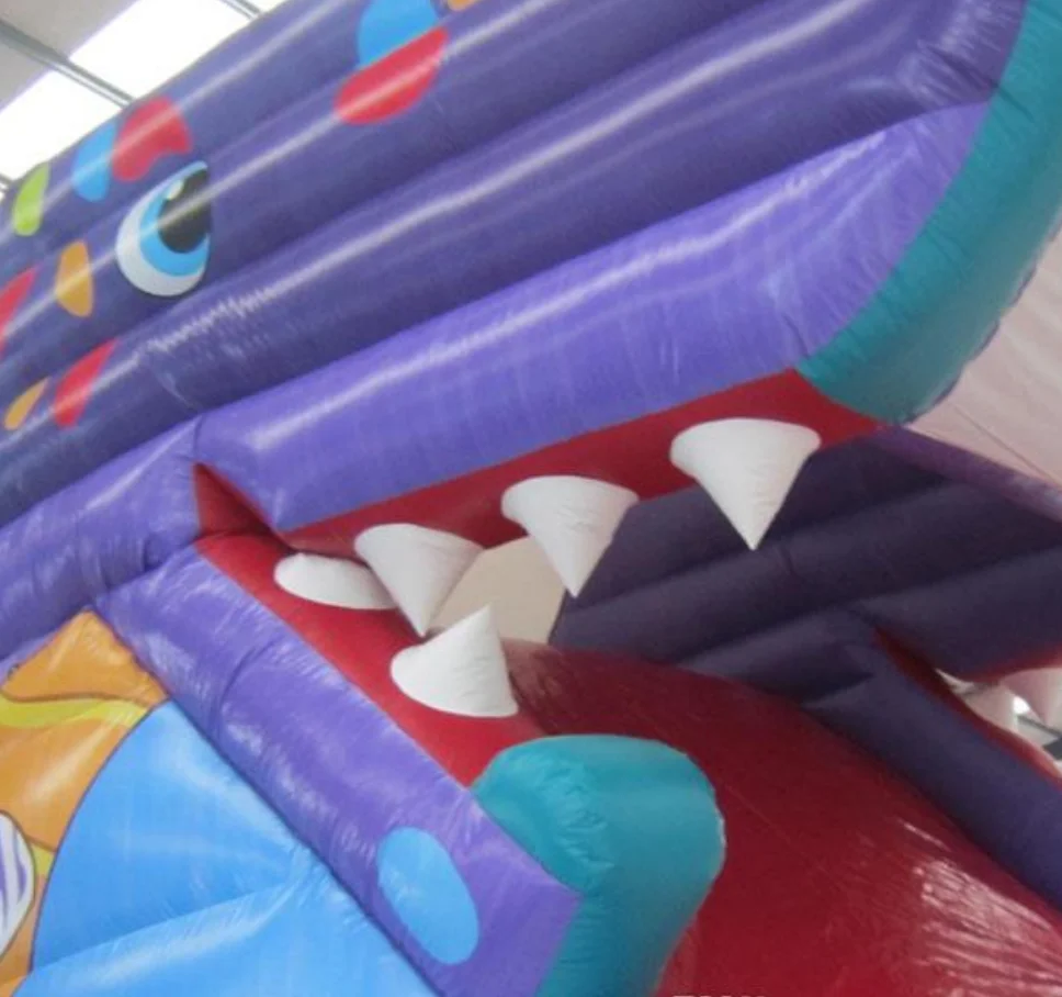 40x25x30 Commercial Inflatable Dinosaur SLIDER Trampoline Amusement