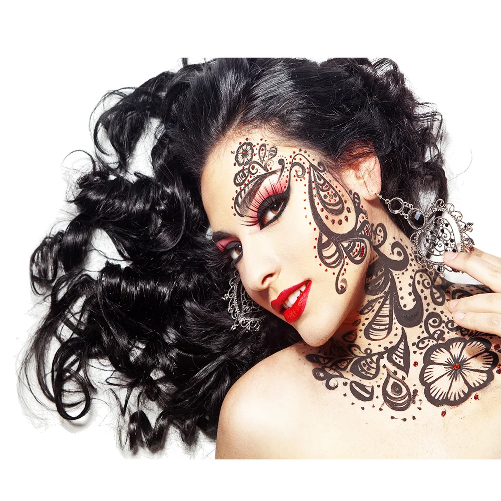 New Design Flash Tattoo Removable Waterproof Paper Tattoo Temporary Transfer Stickers Body Art Tattoo