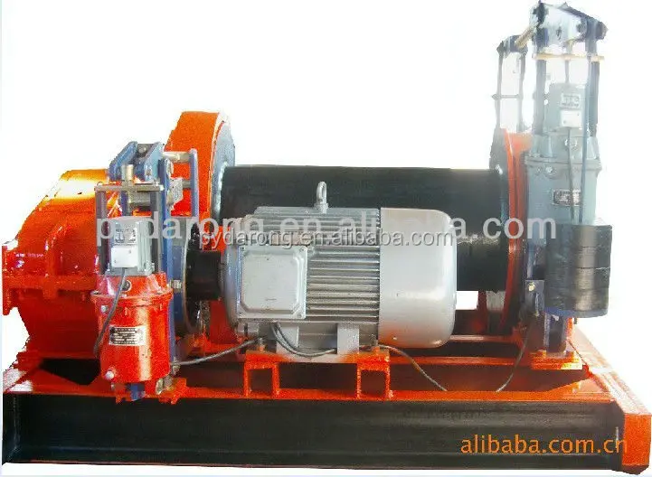 winch crane lifting mechanism