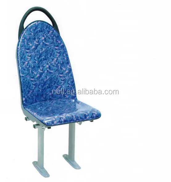 
High quality ABS injection molding plastic school bus seat with cushion upholstery 